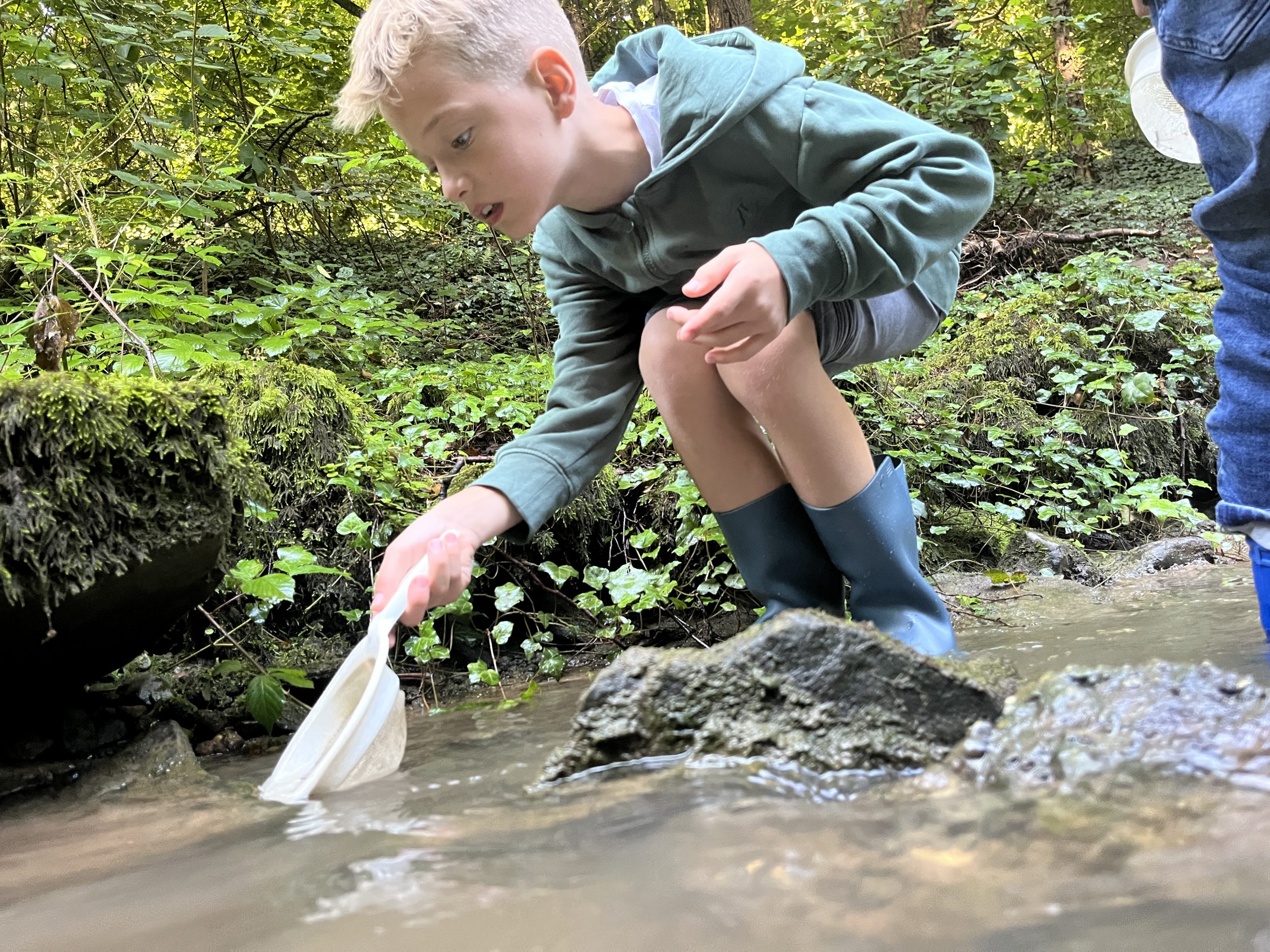 Besuch beim Fischmobil
