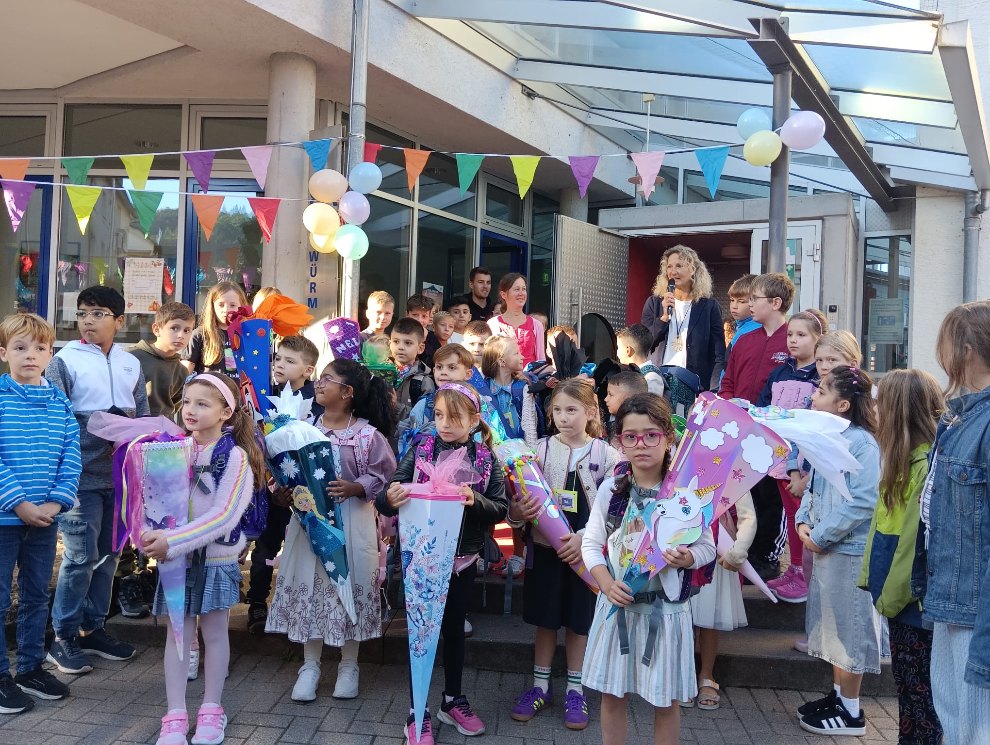 Einschulung der neuen Erstklässler